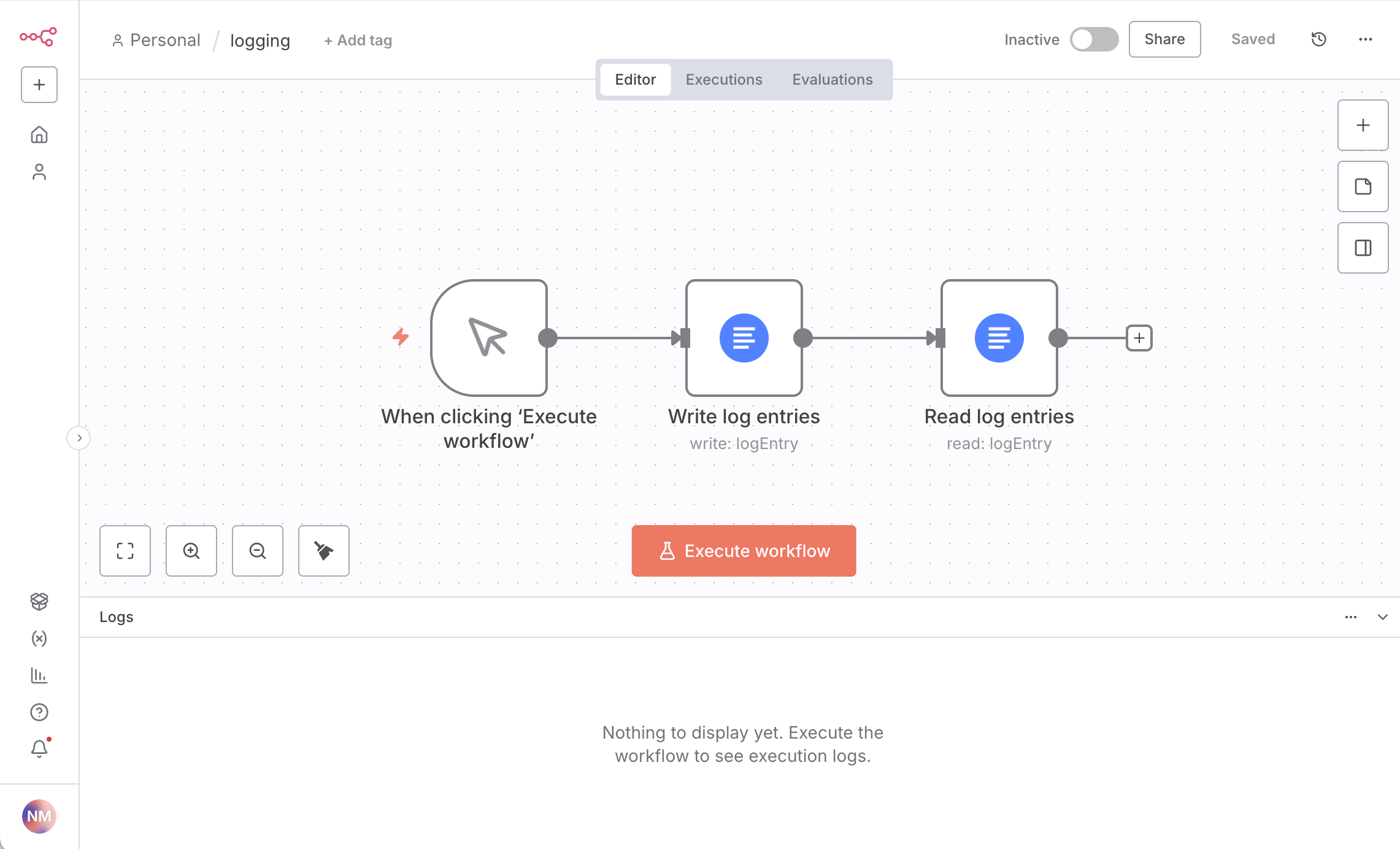 Yandex Cloud Logging в n8n